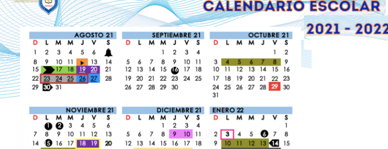 calendario  2021-2022