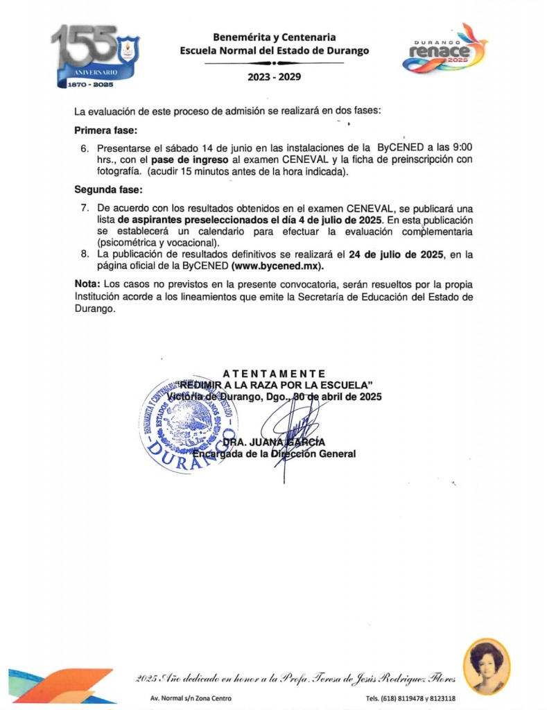 Convocatoria Lic 2-2025